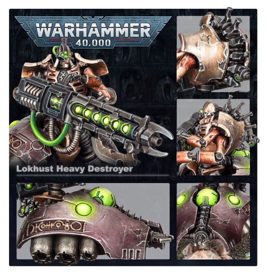DESTRUCTOR PESADO LOKHUST DE LOS NECRONS - Imagen 3