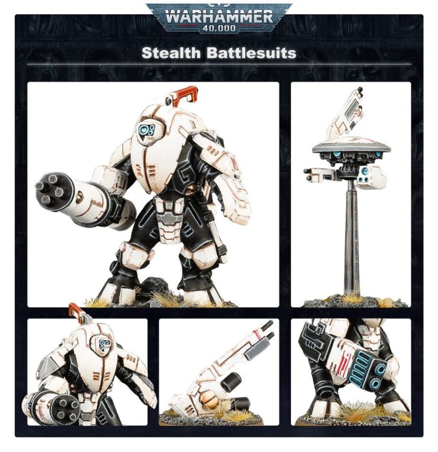 T'AU EMPIRE: XV88 BROADSIDE BATTLESUIT - Imagen 3