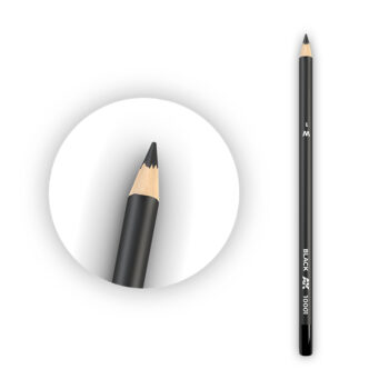W1 Watercolor Pencil Black