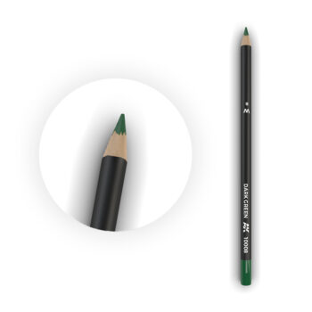 W8 Watercolor Pencil Dark Green