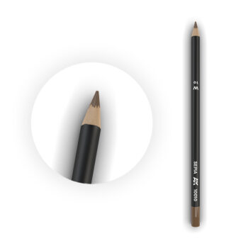 W10 Watercolor Pencil Sepia