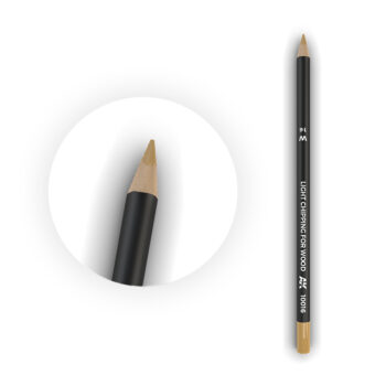 W16 Watercolor Pencil Light Chipping for wood
