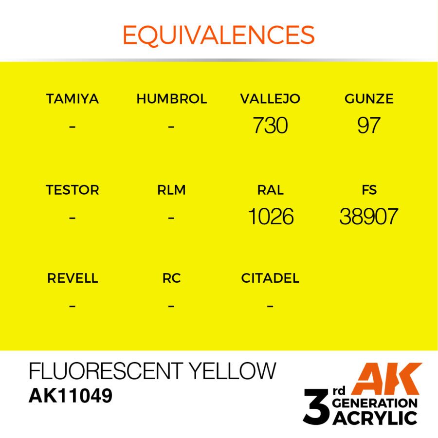 Fluorescent Yellow 17ml - Imagen 3