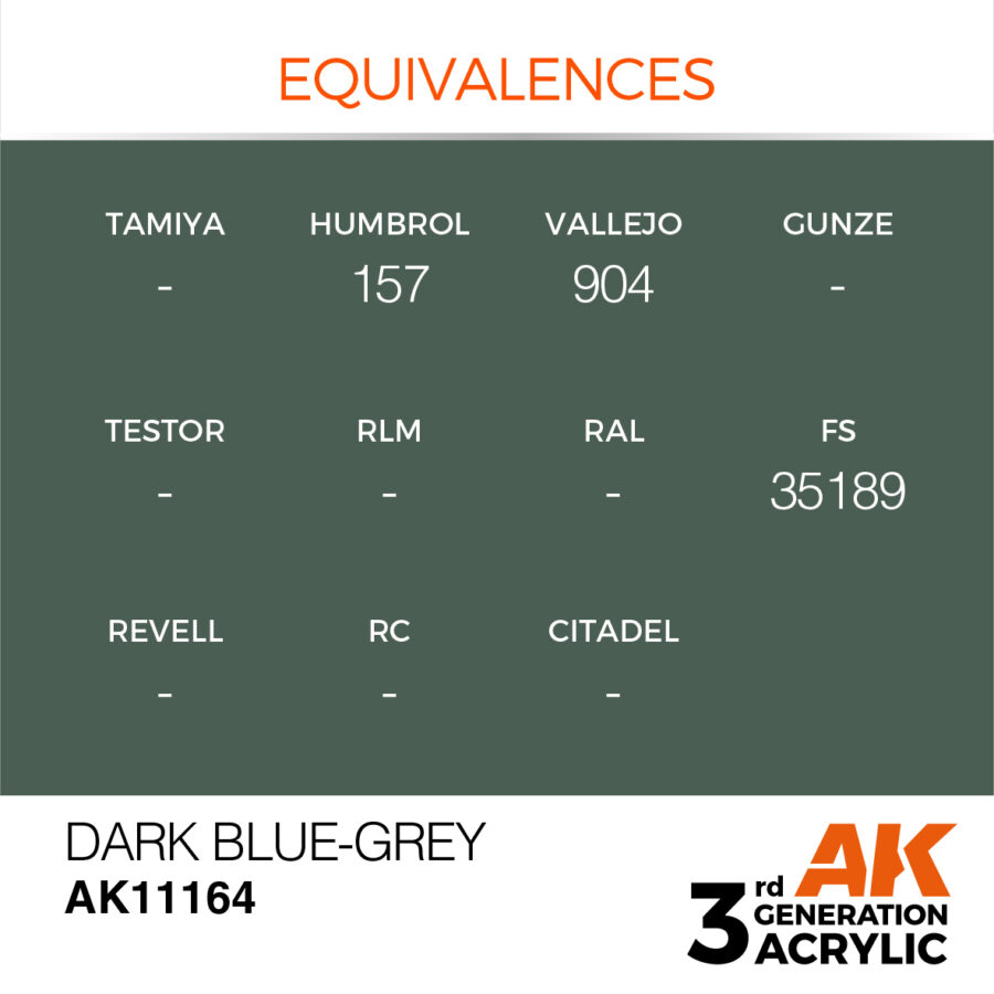 Dark Blue-Grey 17ml - Imagen 3