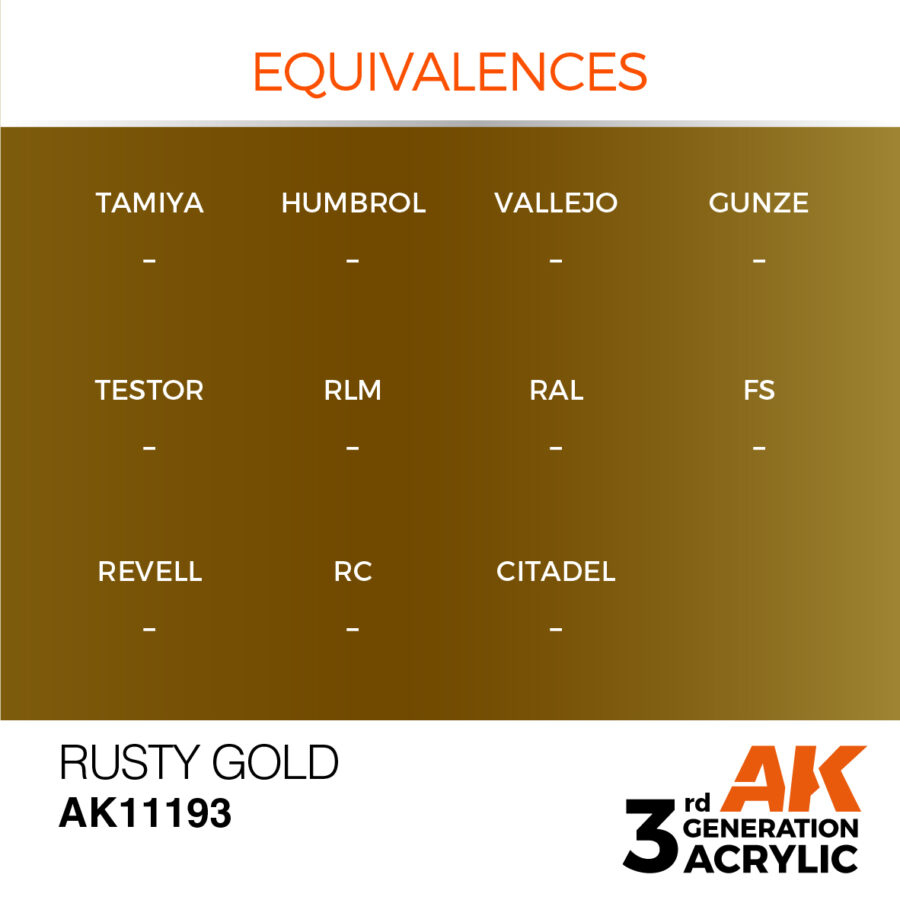 Rusty Gold 17ml - Imagen 3