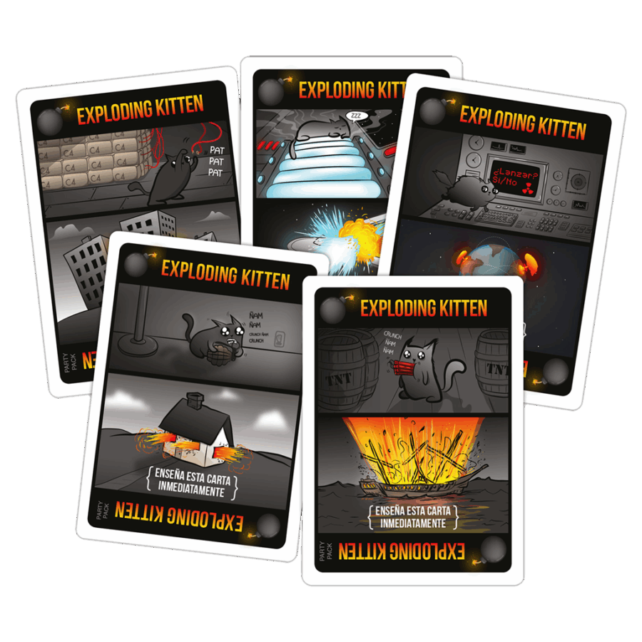 Exploding Kittens Party Pack - Imagen 3