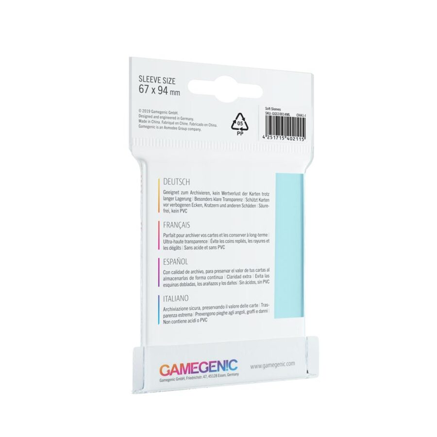 Soft Sleeves Pack (100) - Imagen 2