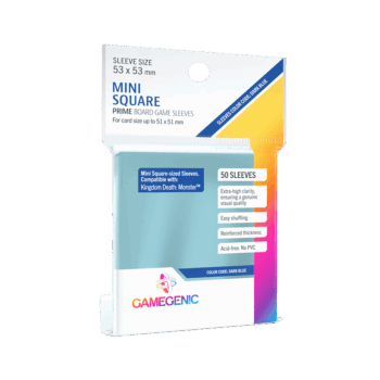 Prime Mini Square-Sized Sleeves 53x53mm (50)
