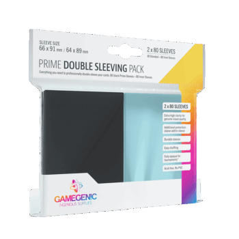 Prime Double Sleeving Pack (80)