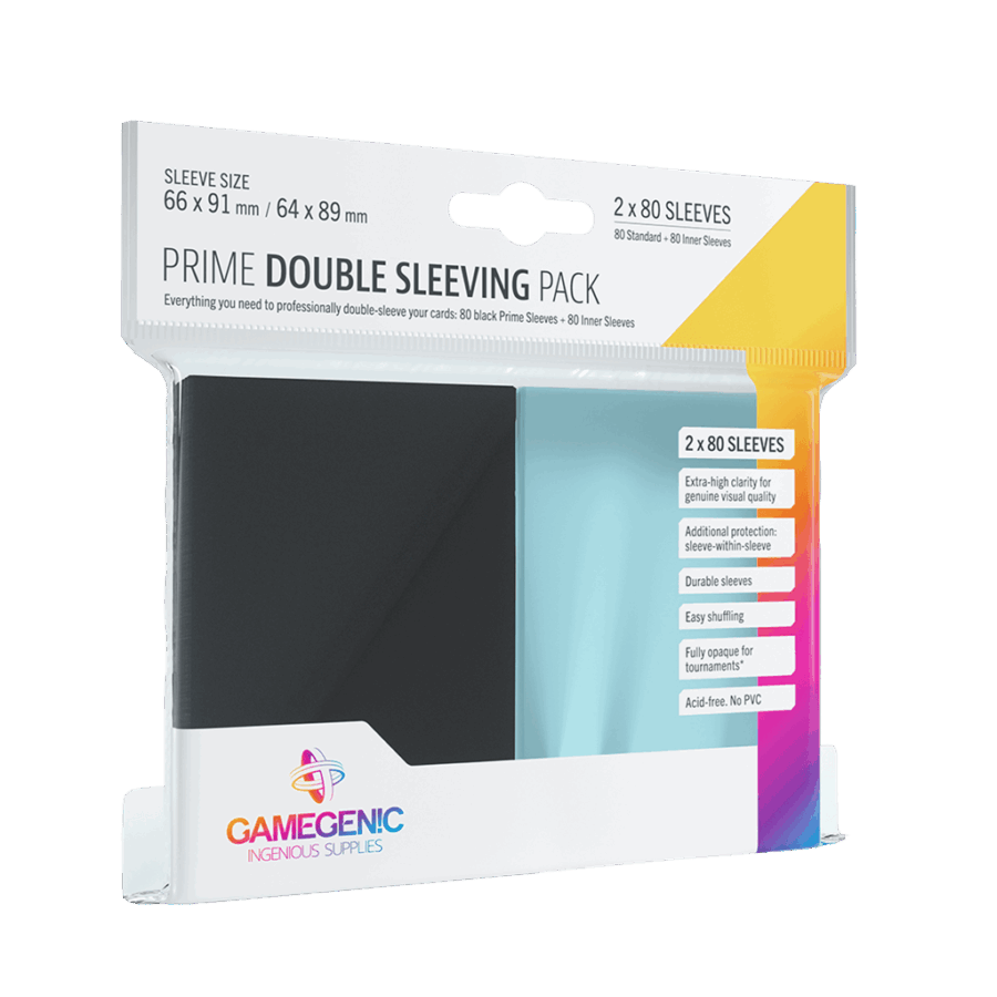 Prime Double Sleeving Pack (80)