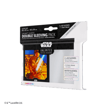 SW: Unlimited Art Sleeves Double Luke Skywalker