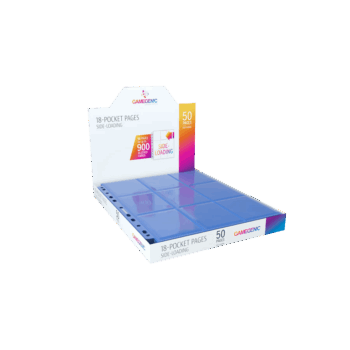 Sideloading 18-Pocket Pages Display Blue (50)