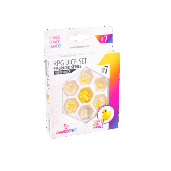 Rubber Duck RPG Dice Set (7pcs)