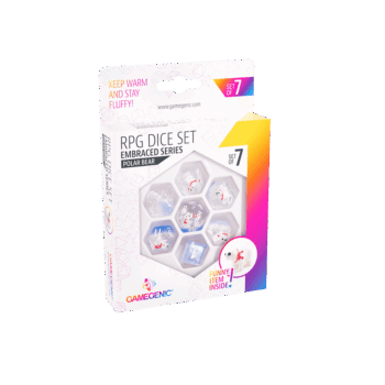 Polar Bear RPG Dice Set (7pcs)