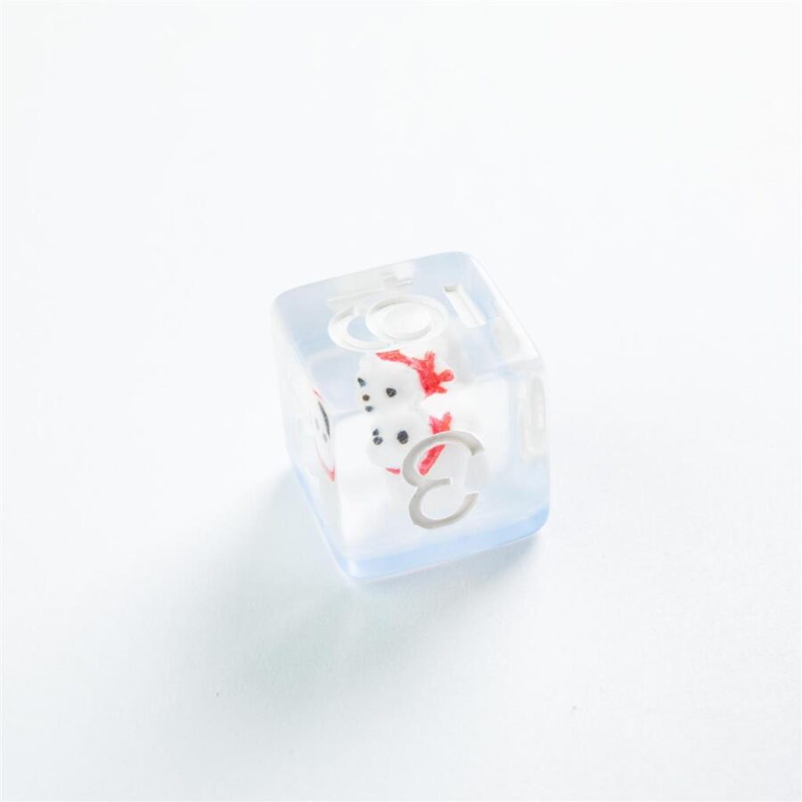 Polar Bear RPG Dice Set (7pcs) - Imagen 4