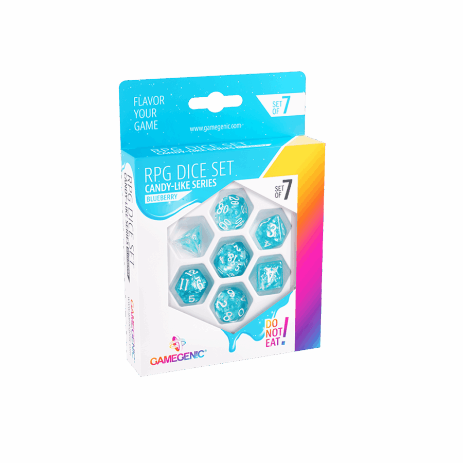 Blueberry RPG Dice Set (7pcs)