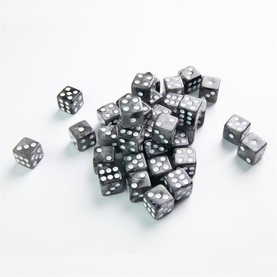 Moon D6 Dice Set 12 mm (36 pcs) - Imagen 2