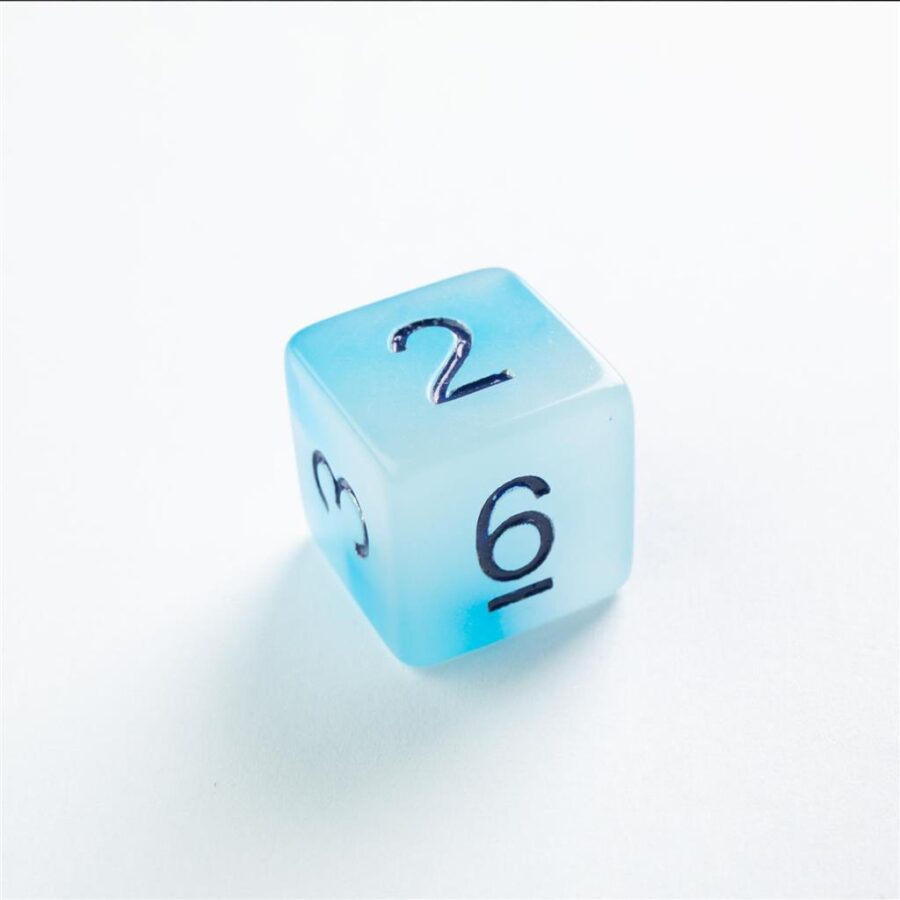 Icy Crumbs RPG Dice Set (7 pcs) - Imagen 5