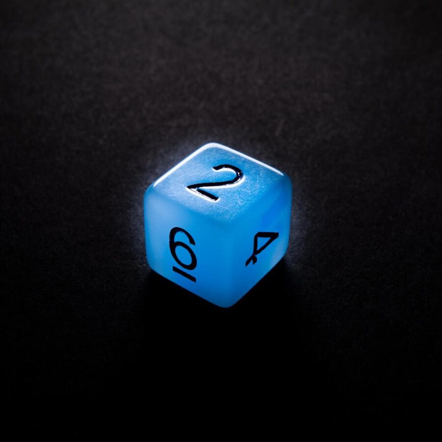 Icy Crumbs RPG Dice Set (7 pcs) - Imagen 6