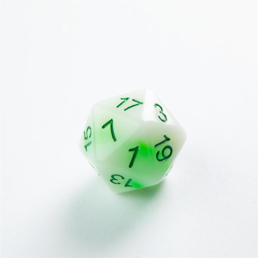 Toxic Stones RPG Dice Set (7 pcs) - Imagen 3