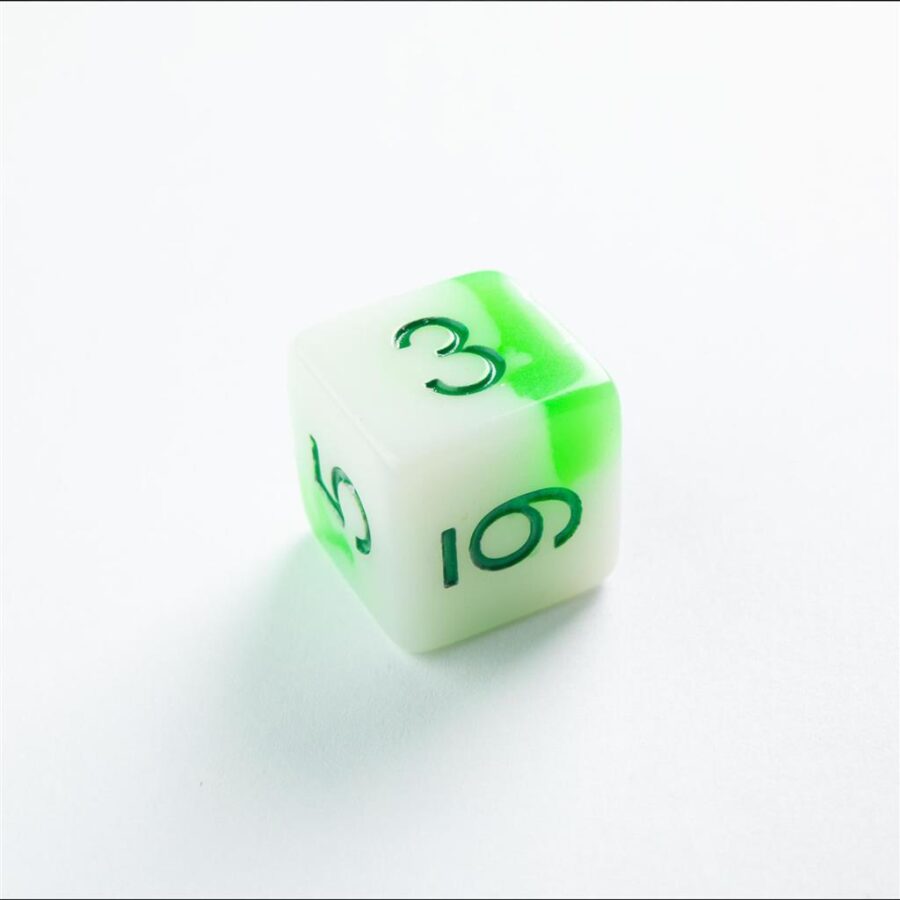 Toxic Stones RPG Dice Set (7 pcs) - Imagen 5