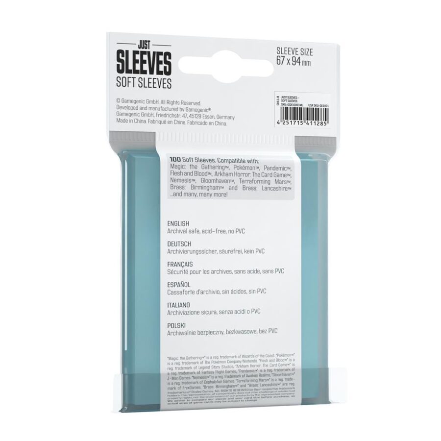Just Sleeves Soft Sleeves (100) - Imagen 2