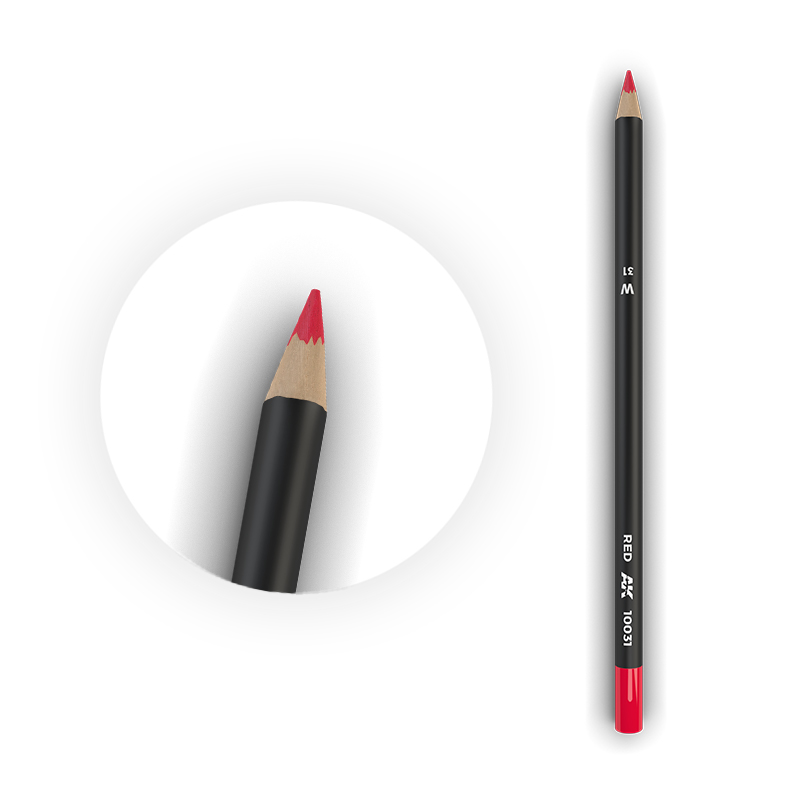 W1 Watercolor Pencil Black