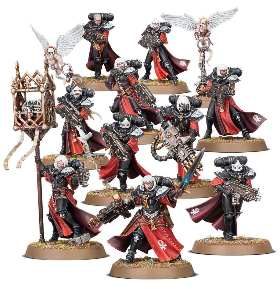 ADEPTAS SORORITAS BATTLE SISTERS SQUAD