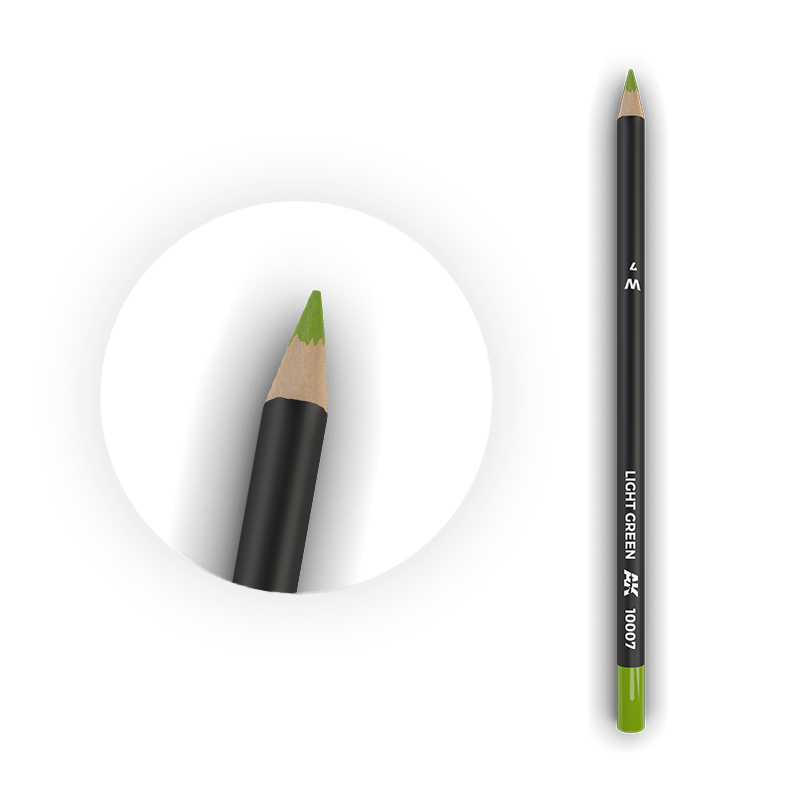 W1 Watercolor Pencil Black