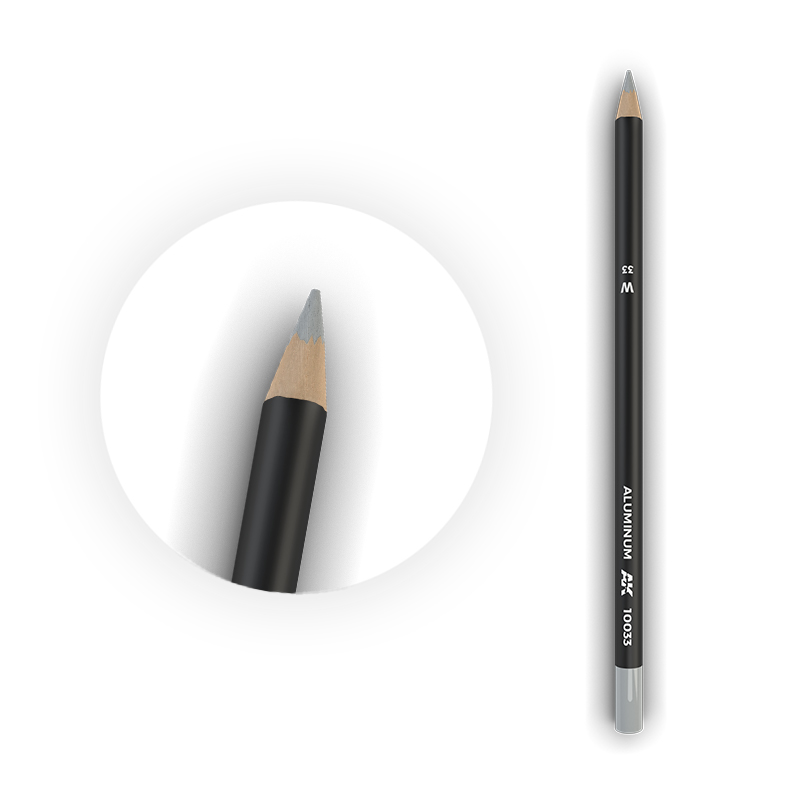 W1 Watercolor Pencil Black