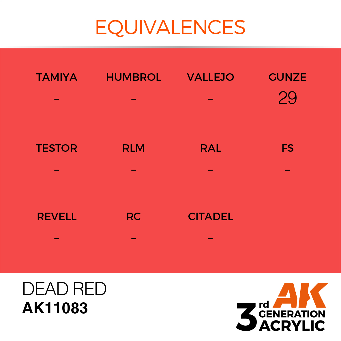 Deep Orange 17ml