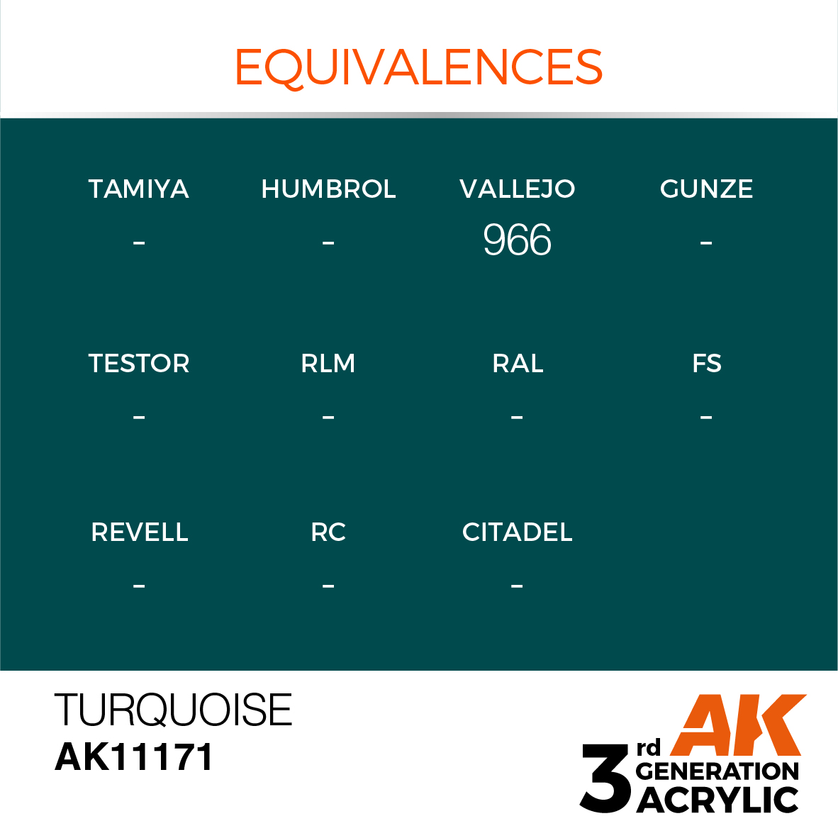 Aquatic Turquoise 17ml