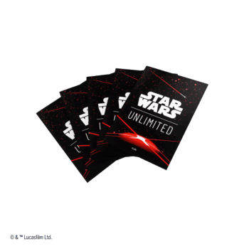 SW: Unlimited Art Sleeves Double  Space Red