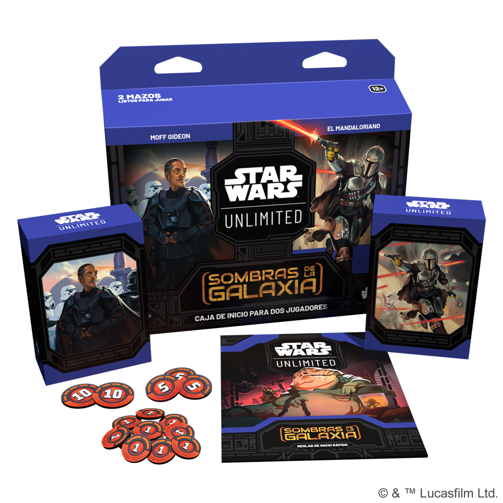 SWU: Sombras de la galaxia Caja inicio