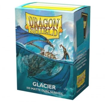 Glacier – Fundas Dual Matte – Standard Dragon Shield (Azul Glaciar)