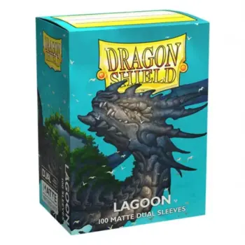 Lagoon – Fundas Dual Matte – Standard Dragon Shield (Azul Lago)
