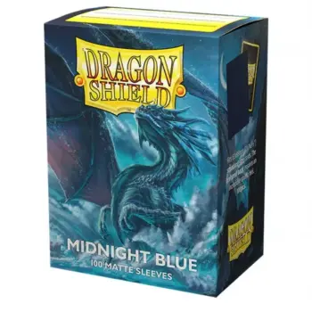Midnight Blue - Fundas Matte - Standard Dragon Shield (Azul Noche)