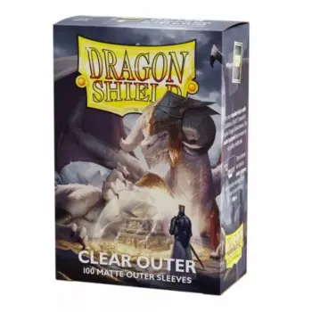 Fundas Standard Outer Sleeves Clear - Standar Size (100 fundas) Dragon Shield