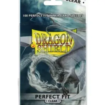 Fundas standard Perfect Fit Clear Transparente (100 fundas) Dragon Shield.
