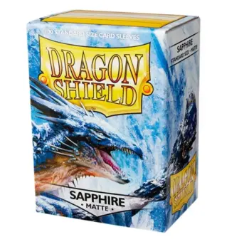 Sapphire - Fundas Matte - Standard Dragon Shield (Azul Zafiro)