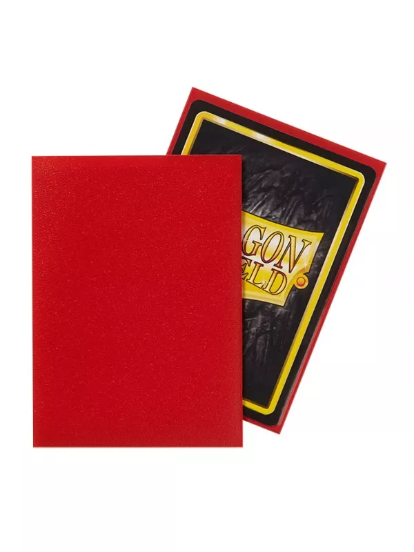 Crimson - Fundas Matte - Standard Dragon Shield (Rojo Carmesí) - Imagen 2