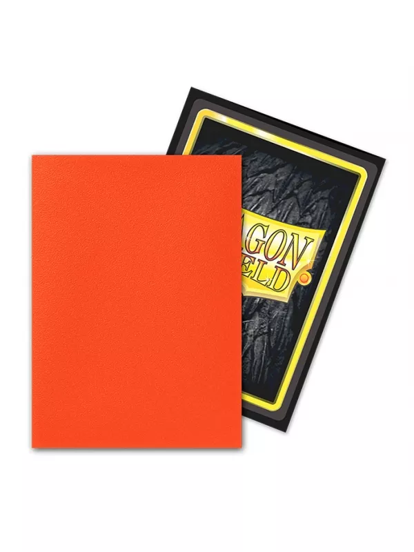 Ember – Fundas Dual Matte – Standard Dragon Shield (Naranja Ámbar) - Imagen 2