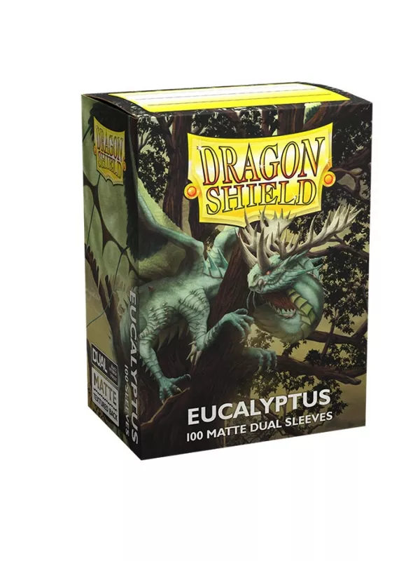 Eucalyptus – Fundas Dual Matte – Standard Dragon Shield (Verde Eucalipto)