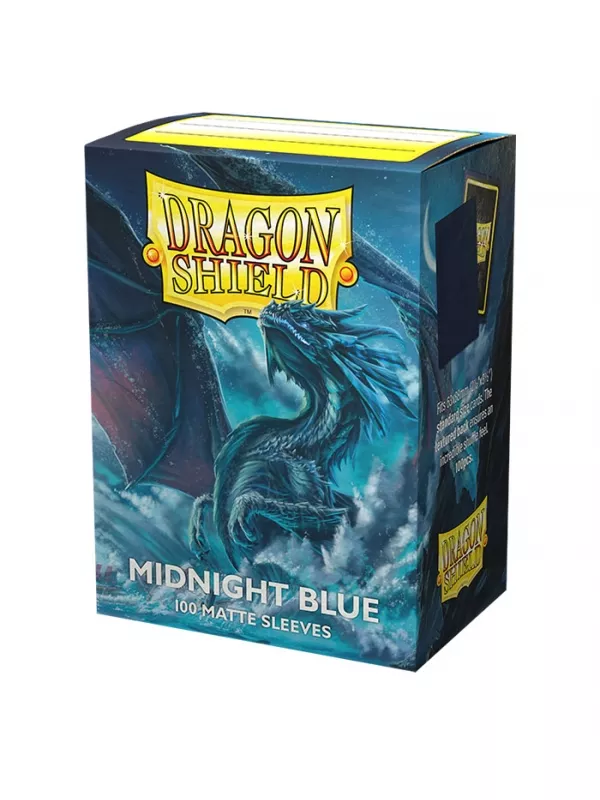 Midnight Blue - Fundas Matte - Standard Dragon Shield (Azul Noche)