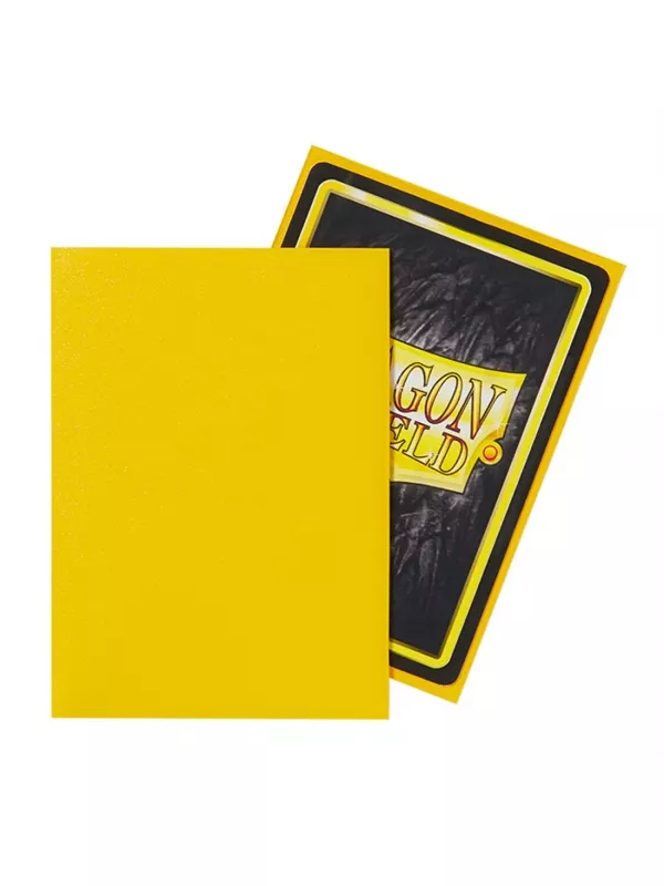 Yellow - Fundas Matte - Standard Dragon Shield (Amarillo) - Imagen 2