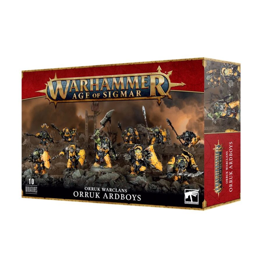 Orruk Warclans: Ardboyz (Rezioz Orruks)