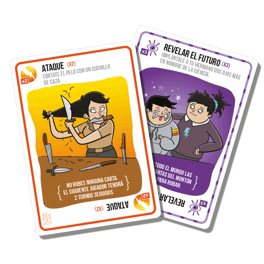 Exploding Kittens El bien contra el mal - Imagen 2