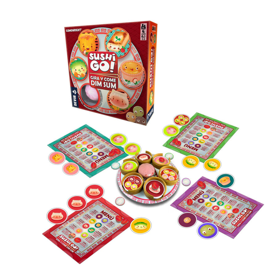 Sushi Go Gira y Come Dim Sum - Imagen 3
