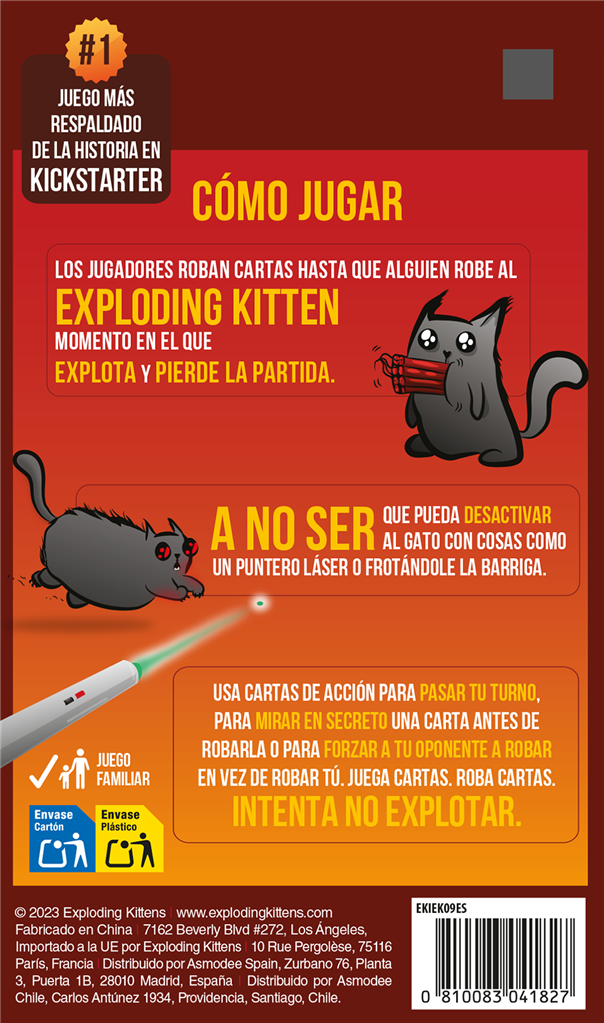 Exploding Kittens Edición 2 Jugadores - Imagen 4
