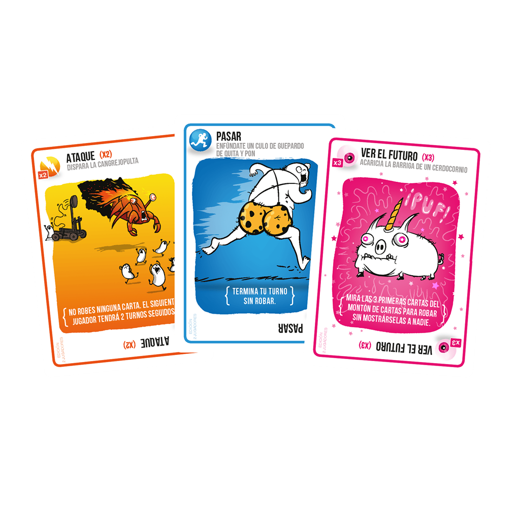 Exploding Kittens Edición 2 Jugadores - Imagen 2